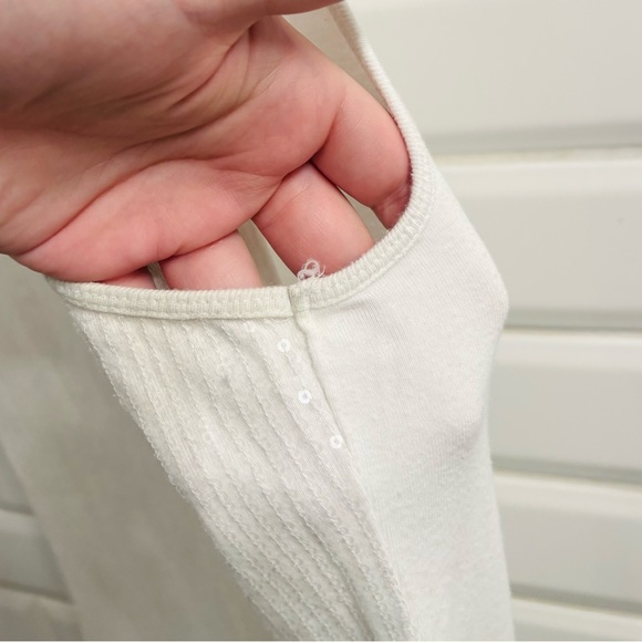 APT. 9 Women’s White Sequined Scoop Neck Tank Top - Picture 4 of 6